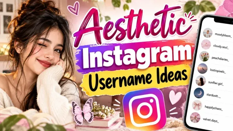 Aesthetic Instagram Username Ideas