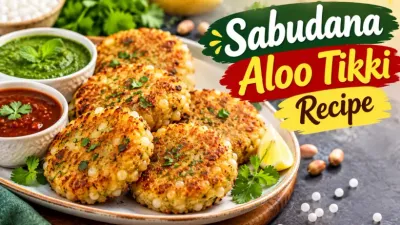 Sabudana Aloo Tikki Recipe