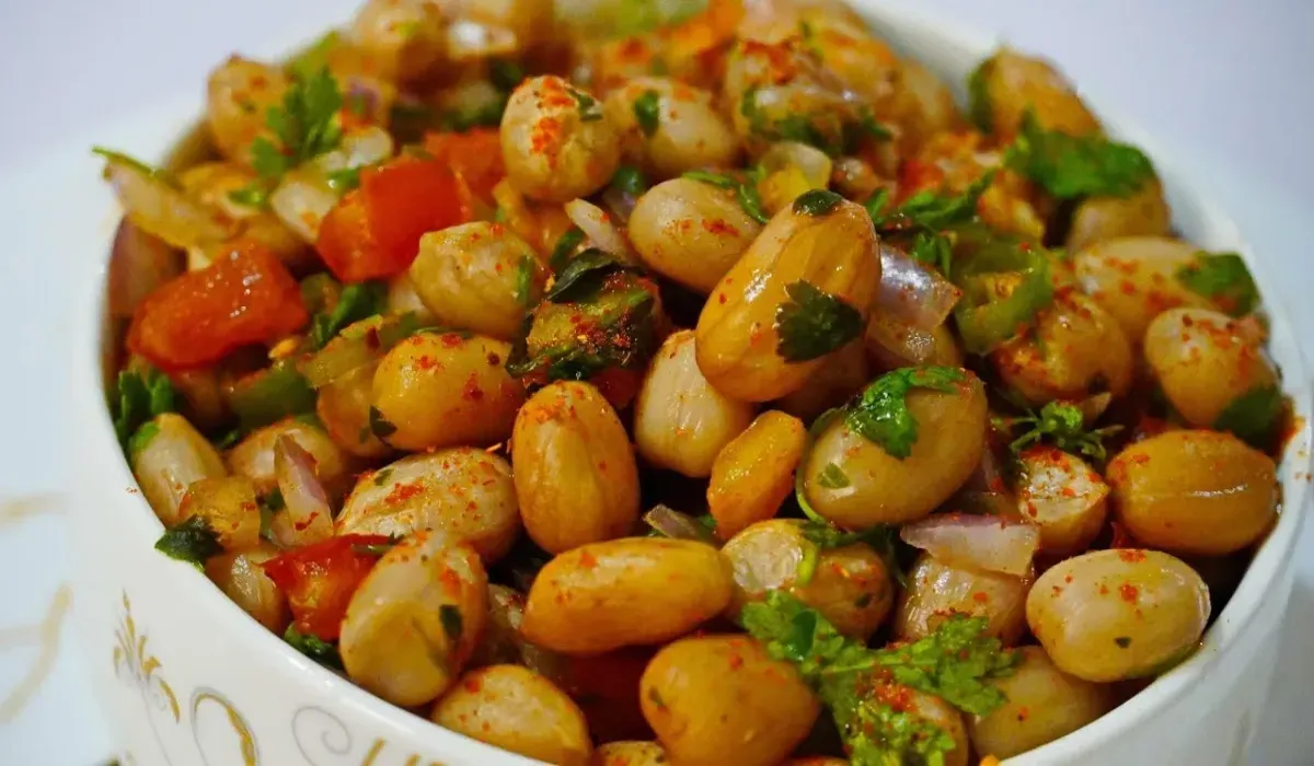 Vrat aloo peanut chaat