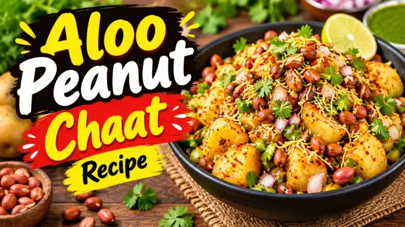 How to Make Aloo Peanut Chaat