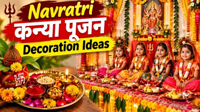 Navratri Kanya Pujan Decoration Ideas