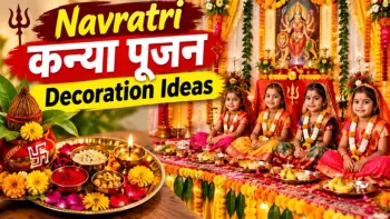 Navratri Kanya Pujan Decoration Ideas