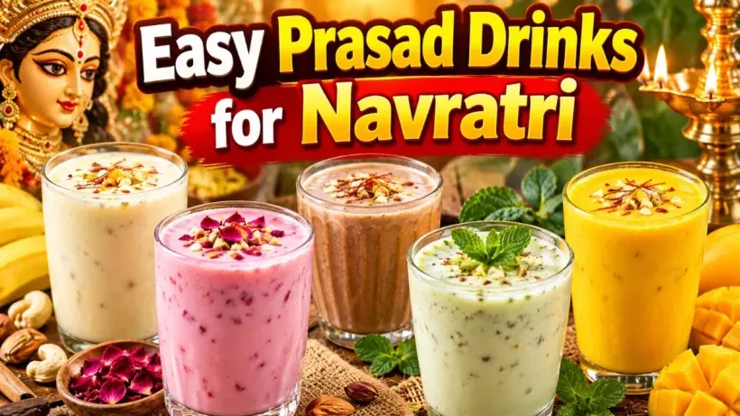 Easy Prasad Drinks for Navratri