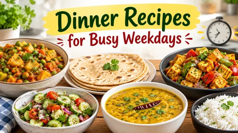 Dinner Recipes for Busy Weekdays