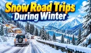 Snow Road Trips During Winter