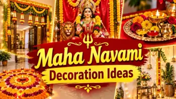 Maha Navami Decoration Ideas