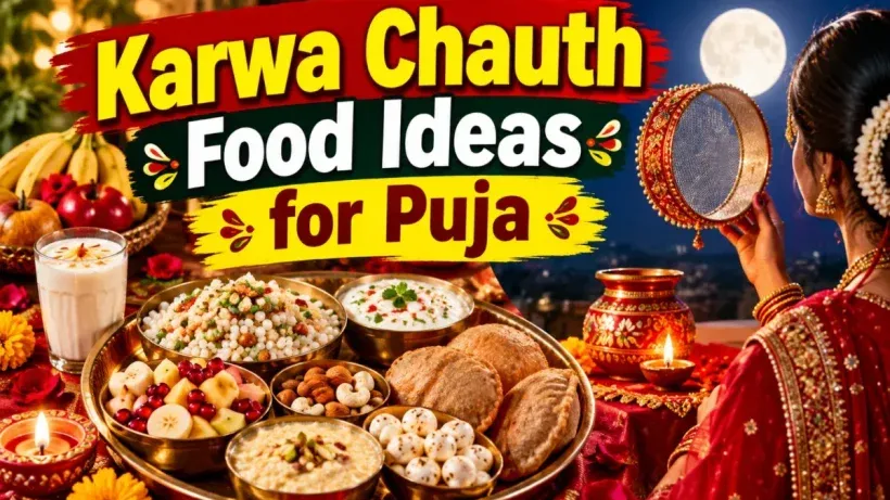 Karwa Chauth Food Ideas for Puja