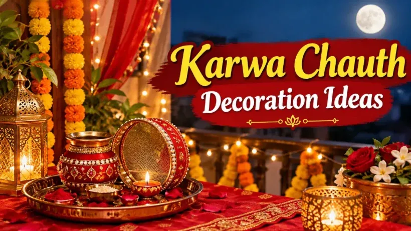 Karwa Chauth Decoration Ideas