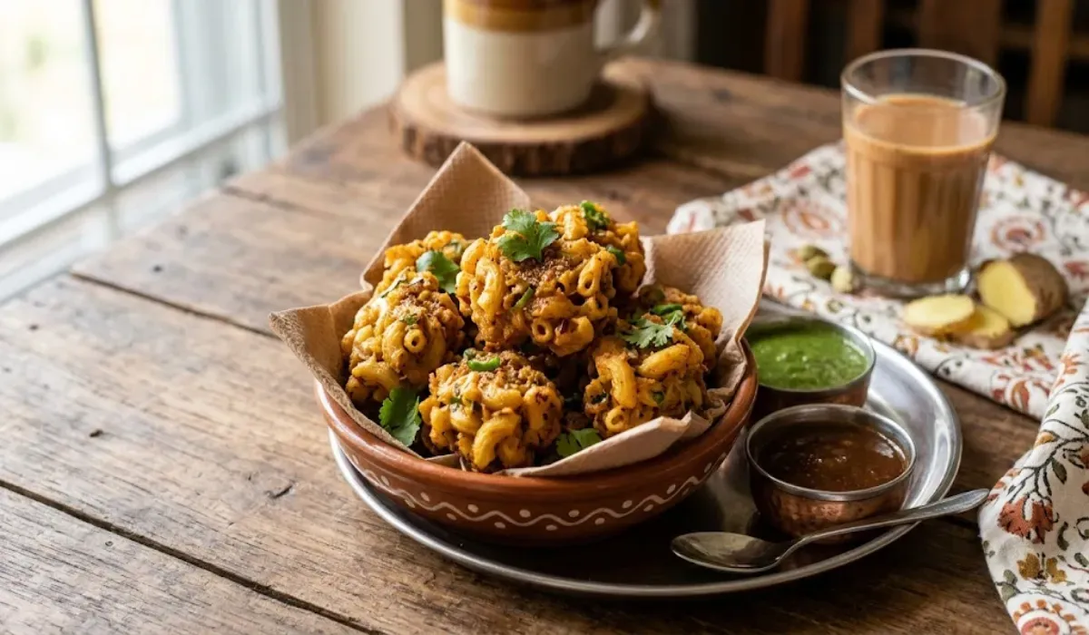 macaroni pakoda recipe