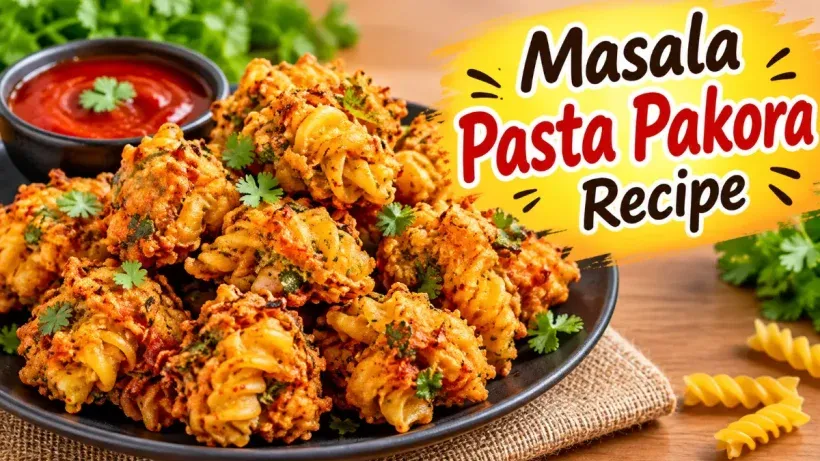 Masala Pasta Pakora Recipe