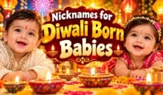 Nicknames for Diwali Born Babies