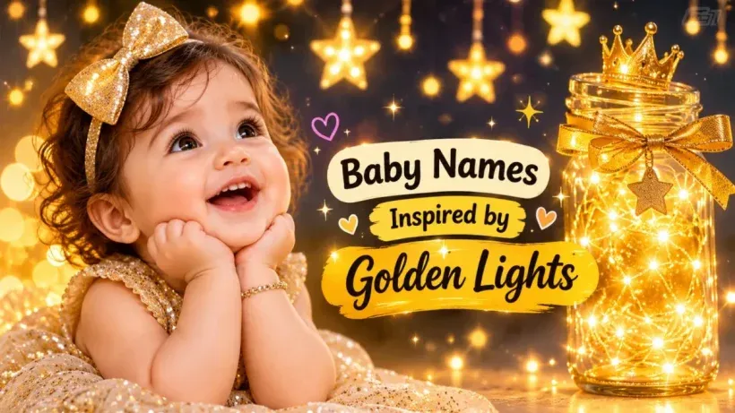 Baby Names Inspired by Golden Lights