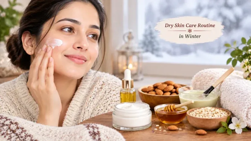 Dry Skin Care Routine in Winter