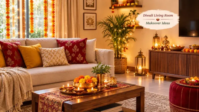 Diwali Living Room Makeover Ideas