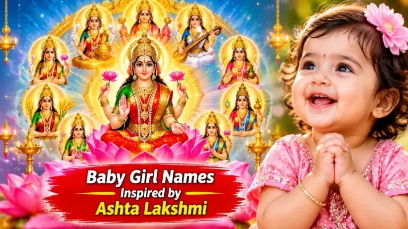 Baby Girl Names Inspired by Ashta Lakshmi