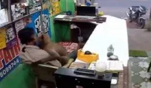 Monkey Hugs Worker