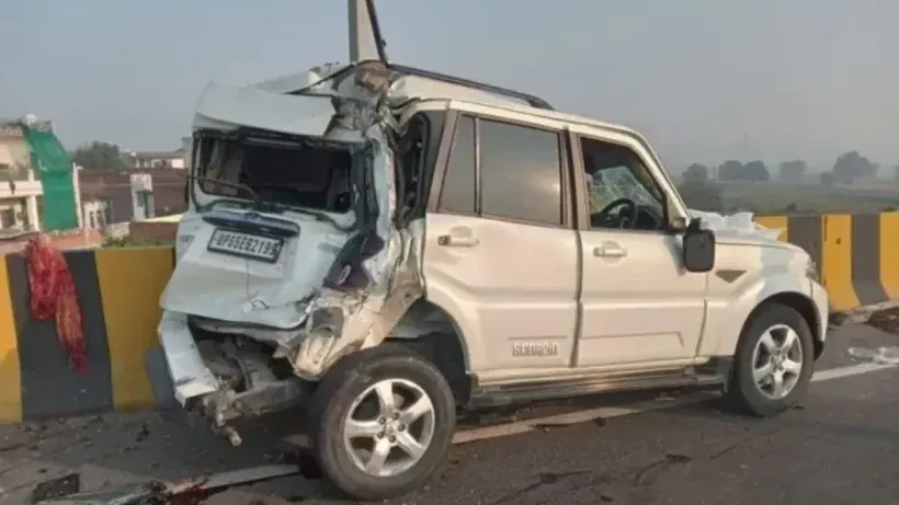 Varanasi Prayagraj Highway Accident
