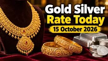 Gold Silver Rate Today 15 October 2026