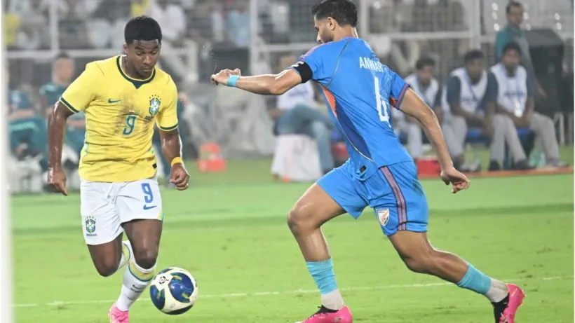 India Vs Brazil Football Match