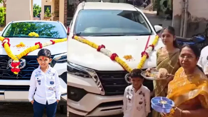 Kid Wins Fortune Car