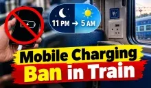 Mobile Charging Ban in Train