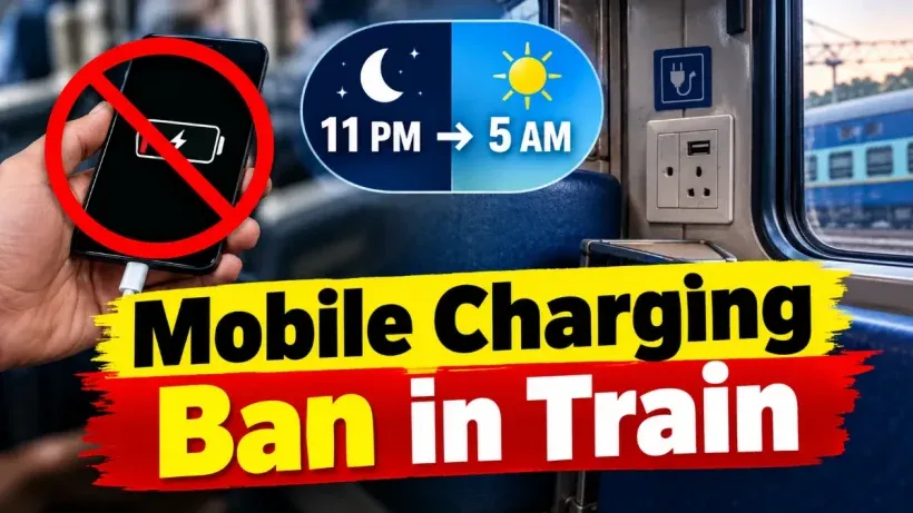 Mobile Charging Ban in Train