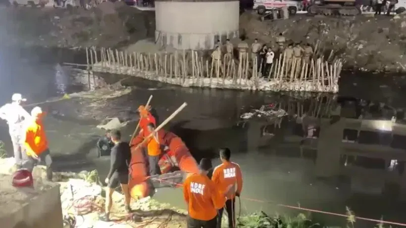 Noida Man Jumped Into Drain