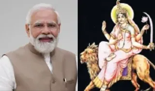 PM Prays to Maa Katyayani