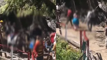 Kedarnath Yatra Fighting Case (credit social media )
