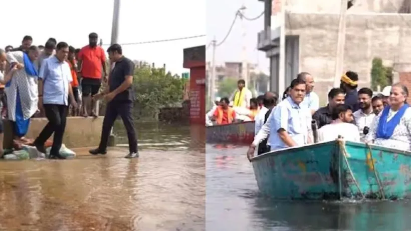 Lucknow Flood News (credit social media )