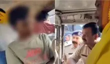Students Greet Police in Native Language (credit social media )