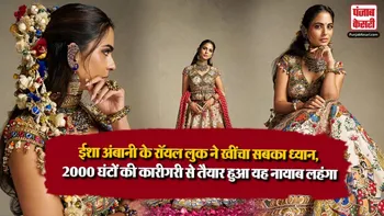 Isha Ambani Garba Look( Source: Social Media)