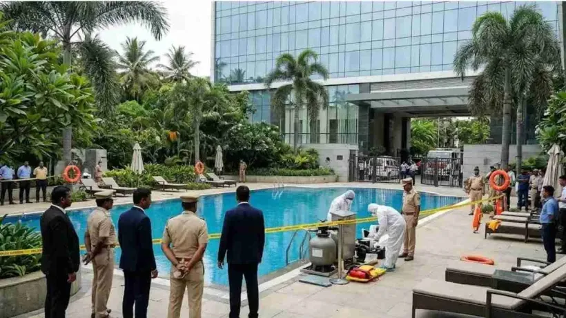 Conrad Hotel Swimming Pool Accident