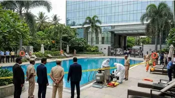 Conrad Hotel Swimming Pool Accident
