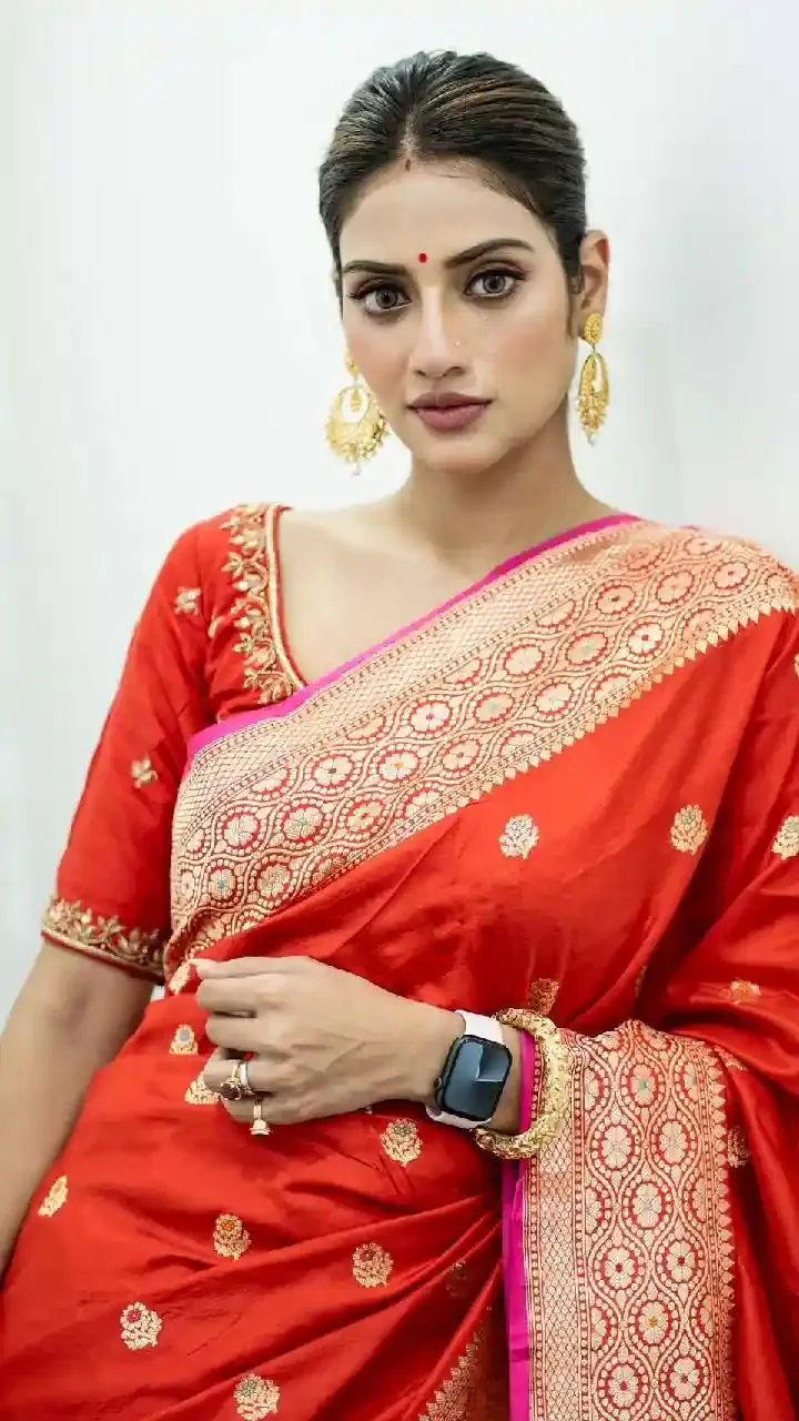 cotton saree for Durga Puja