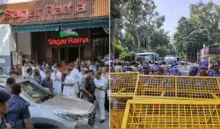 oppositon protest