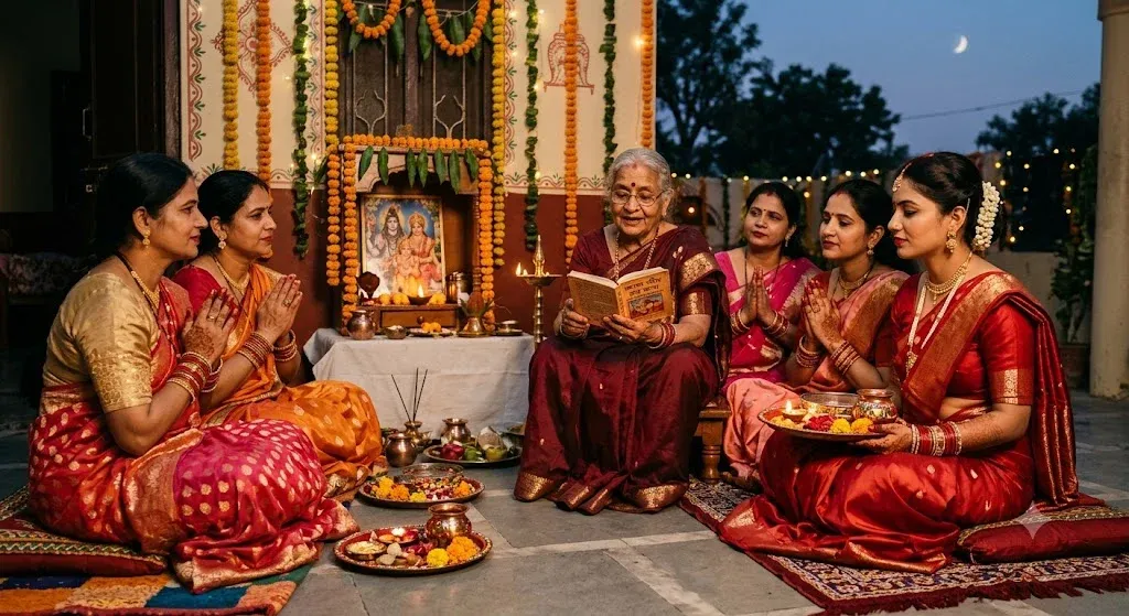 Karwa Chauth Vrat Katha 2026