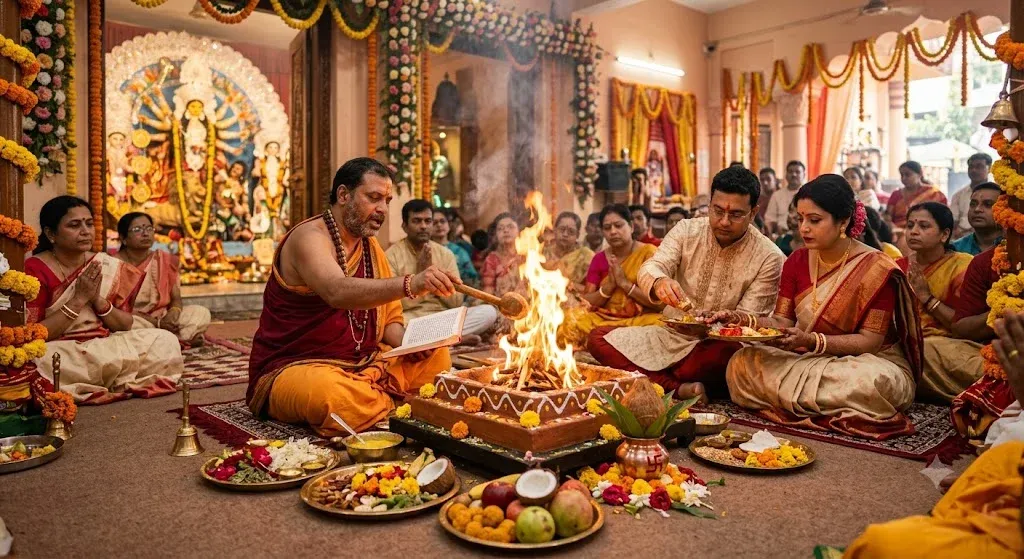 Maha Navami Hawan