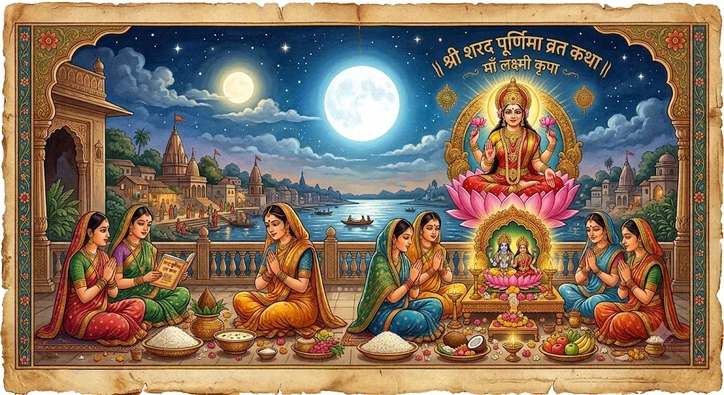 Sharad Purnima Vrat Katha 2026