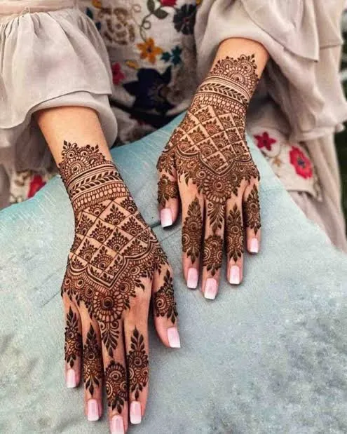 Navratri Mehndi Designs( Source: Social Media)