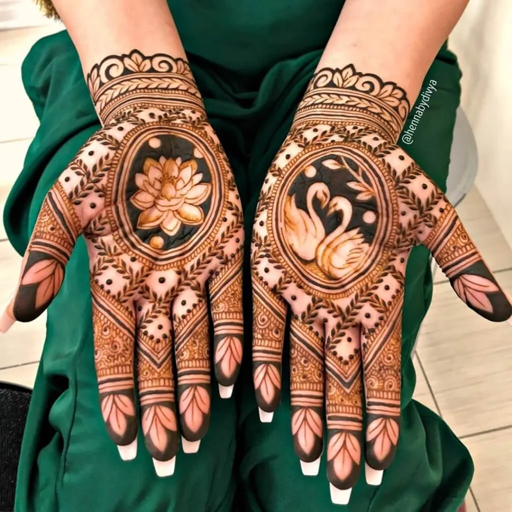 Navratri Mehndi Designs( Source: Social Media)